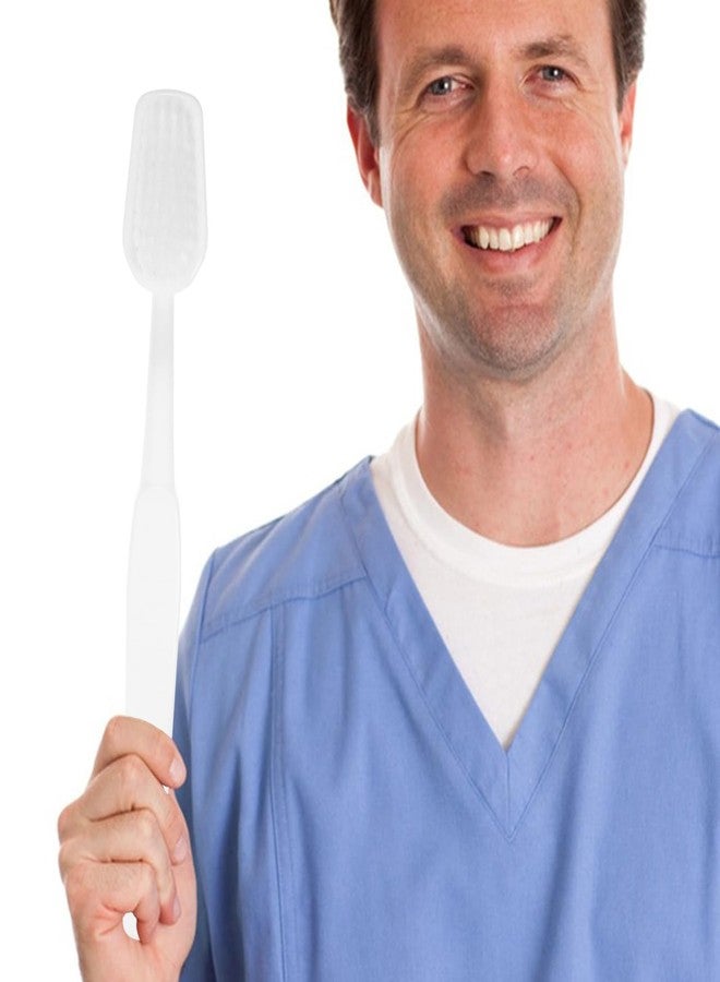 BCOATH Large Toothbrush Jumbo Toothbrush Prop Huge Ornament Party Decorative Giant Head Outfits Huge Prop White Hangable Soft Brush Abs - Image 3